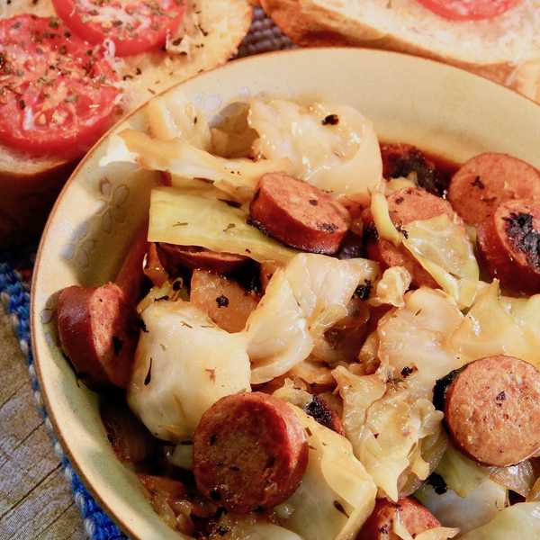 Kielbasa and Cabbage for Electric Pressure Cookers