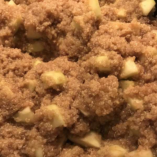 Apple Cinnamon Breakfast Quinoa