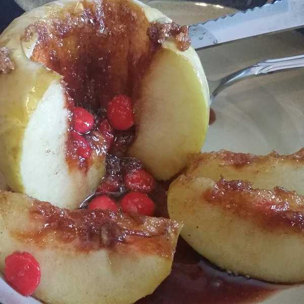 Red Hot Baked Apples