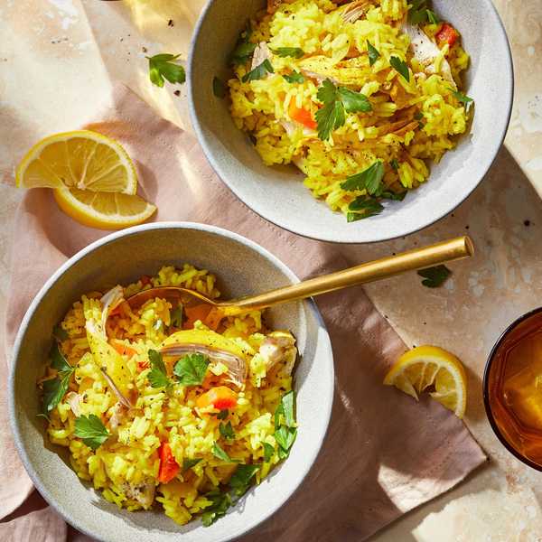 Shadi’s One-Pot Turmeric Chicken and Rice