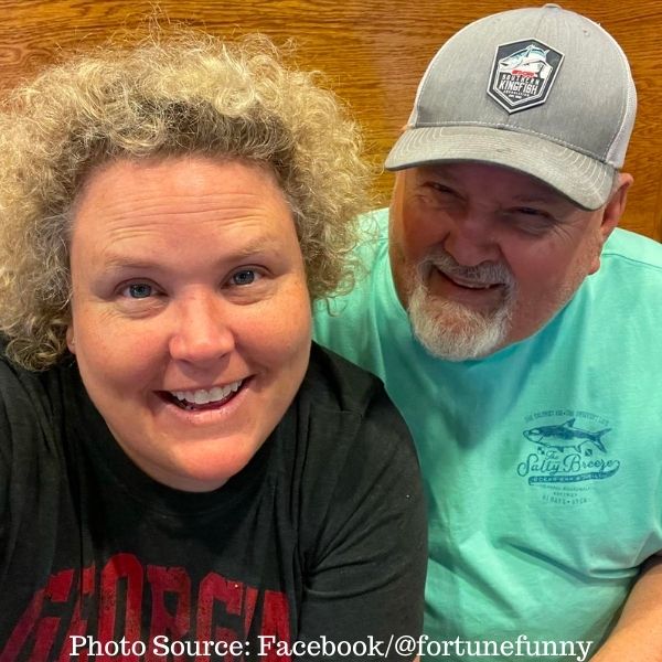 Fortune Feimster and his dad