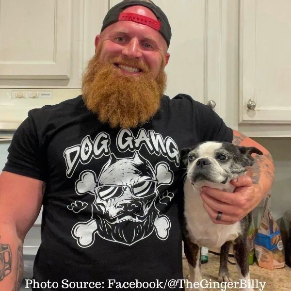 Ginger Billy and his dog (Ginger Billy Net Worth)