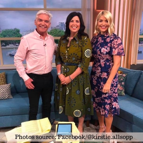 Kirstie Allsopp with Phil and Holly
