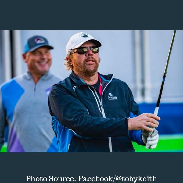Toby Keith Playing Golf